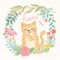 Garden Friends White III Poster Print by Mary Urban - Item # VARPDX28590